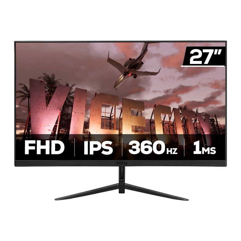 Monitor Gamer Pichau Nexus 360, 27 Pol, IPS, FHD, 1ms, 360Hz, FreeSync, HDMI/DP, PG-NX360-BL01