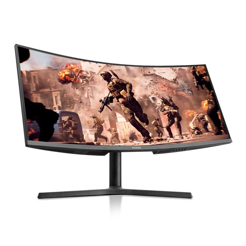 Monitor Gamer Pichau Nexus 34 Neo, 34 Pol, VA, Ultrawide, Curvo, WQHD, 1ms, 165Hz, PG-NXS34NEO-BL02