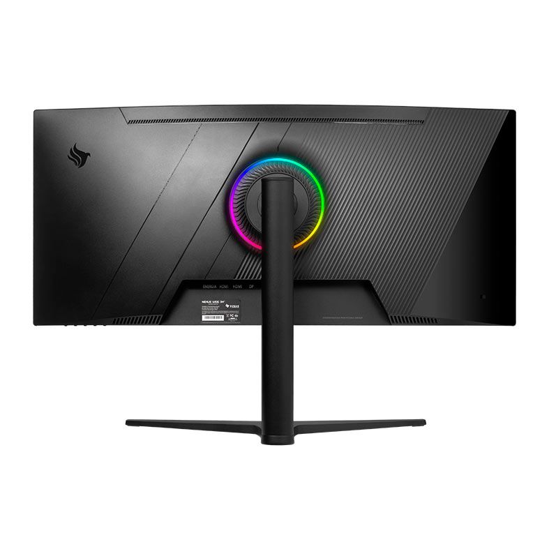 Monitor Gamer Pichau Nexus Wide 34, 34 Pol, VA, Ultrawide, Curvo, 2K, 1ms, 165Hz, FreeSync, HDMI/DP, PG-NXSW34-BL01