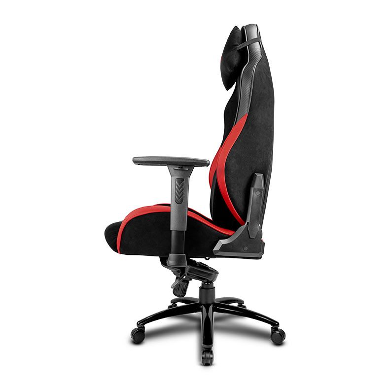 Cadeira Gamer Pichau Omega S, Espuma Moldada, Braco 3D, Preta e Vermelha, PG-OMGS-BR01