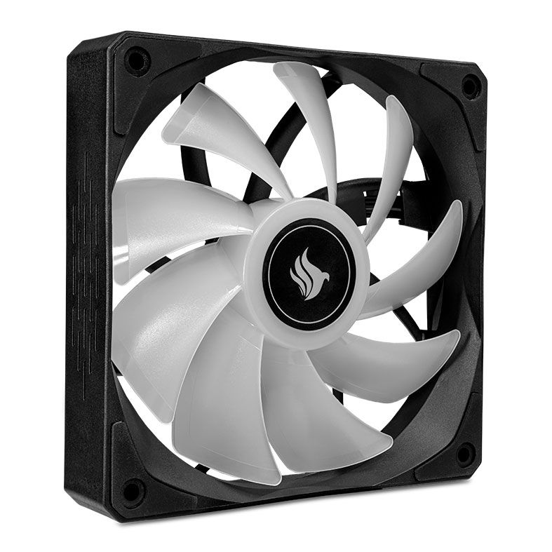 Ventoinha Pichau Feather P1, RGB, 120mm, Preto, PG-P1RGB-BK1