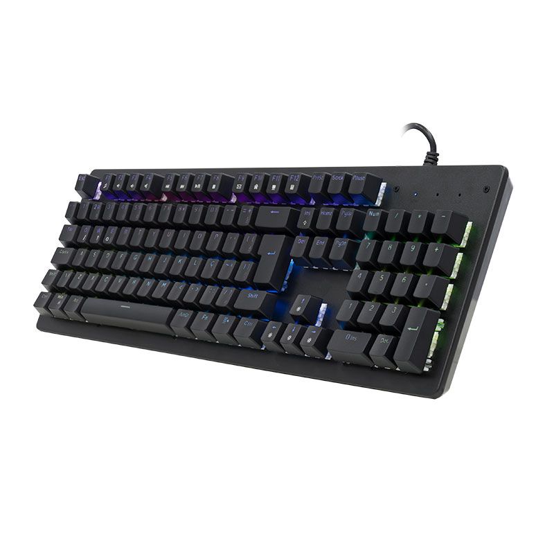 Teclado Mecanico Gamer Pichau P632 Aurum, RGB, Switch Kailh Marrom, Preto, PG-P632A-RGB01BW