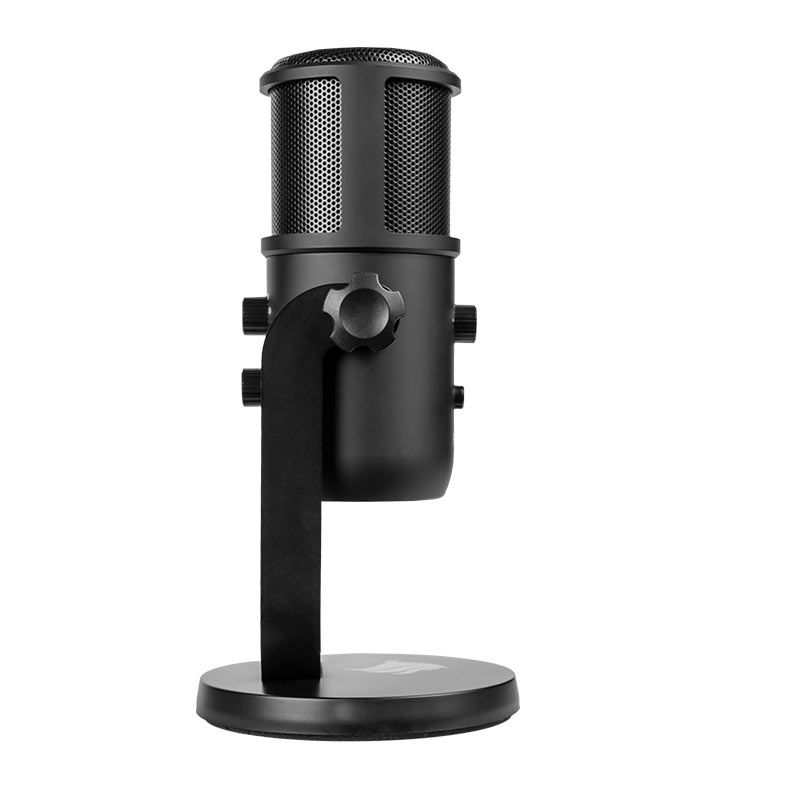 Microfone Pichau Polaris, USB, Preto, PG-PLRIS-BL01