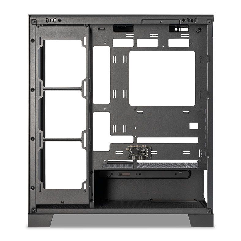 Gabinete Gamer Pichau Pouter 4, Lateral e Frontal De Vidro, Preto, PG-PO4-BK