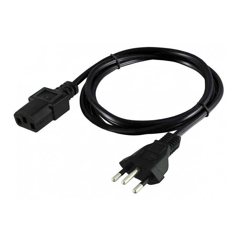 Cabo de Forca Pichau, 1.5m, 3 Pinos, Preto, PG-PWC-BL01
