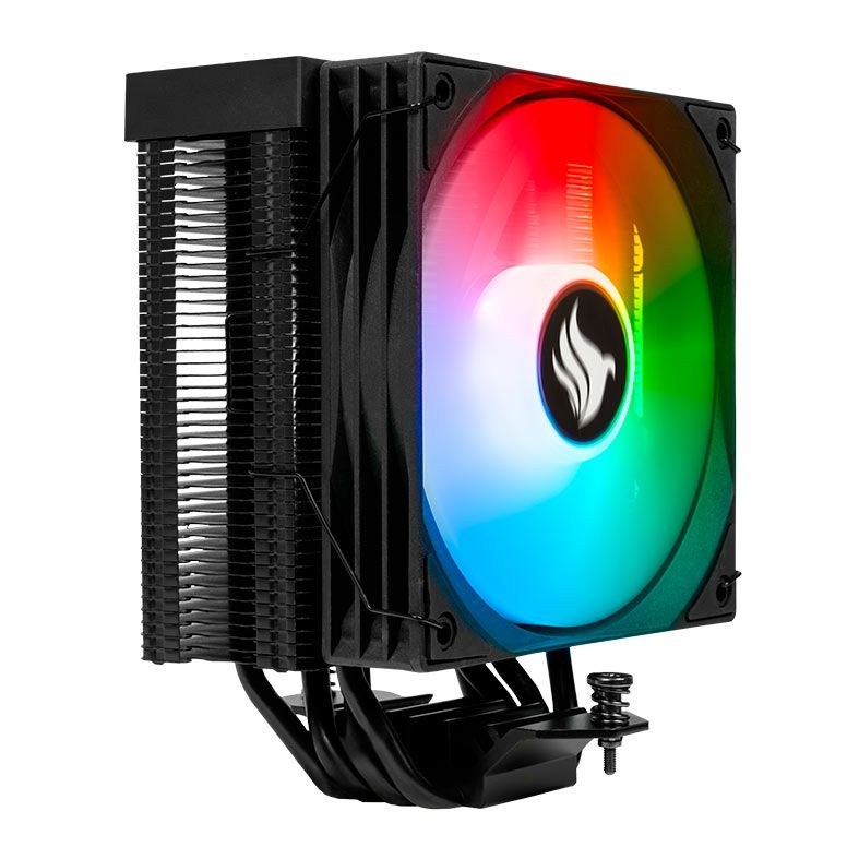Cooler Para Processador Pichau Sage V3, ARGB, 120mm, Preto, PG