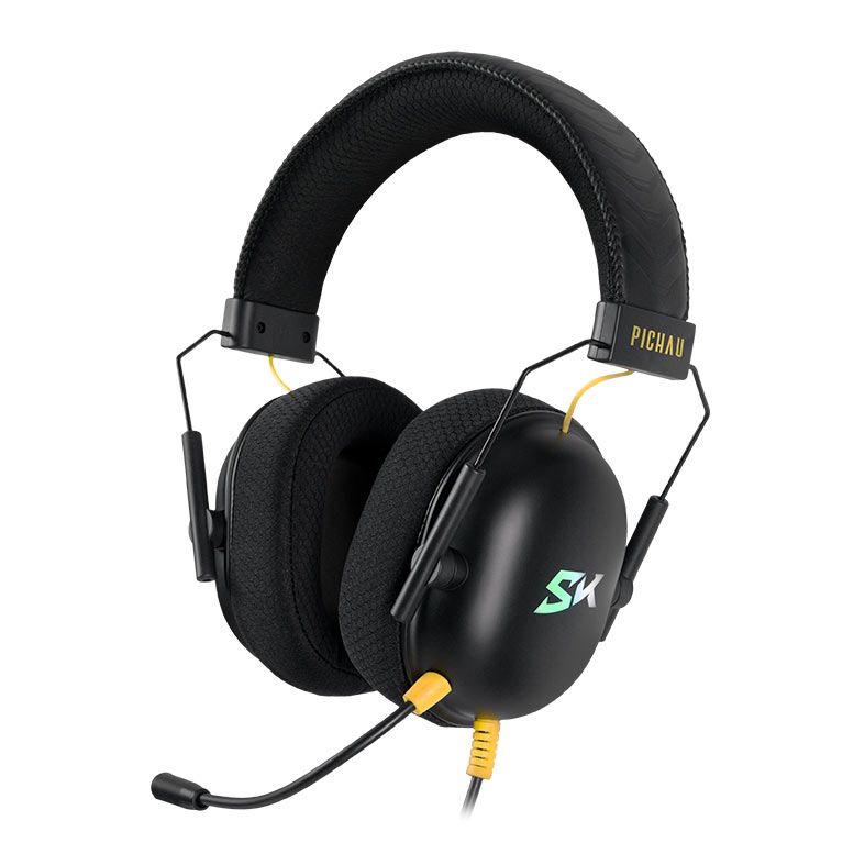 Combo Gamer Pichau Netuno Skorpion 4x1, Teclado Mecanico ABNT2, Mouse 12800DPI, Mousepad Medio, Headset Drivers 50mm, PG-SKP-BLK01