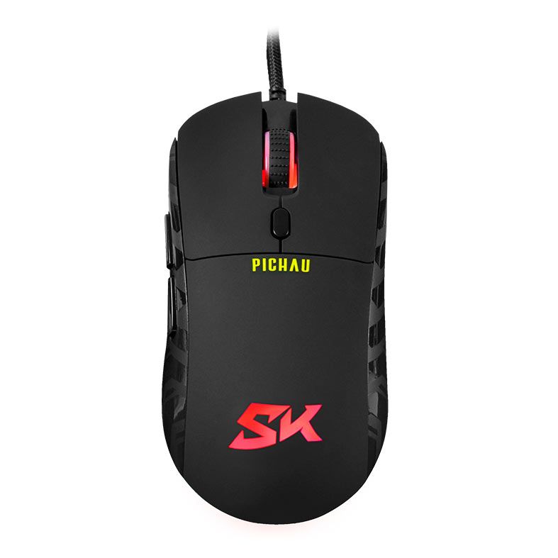 Combo Gamer Pichau Netuno Skorpion 4x1, Teclado Mecanico ABNT2, Mouse 12800DPI, Mousepad Medio, Headset Drivers 50mm, PG-SKP-BLK01
