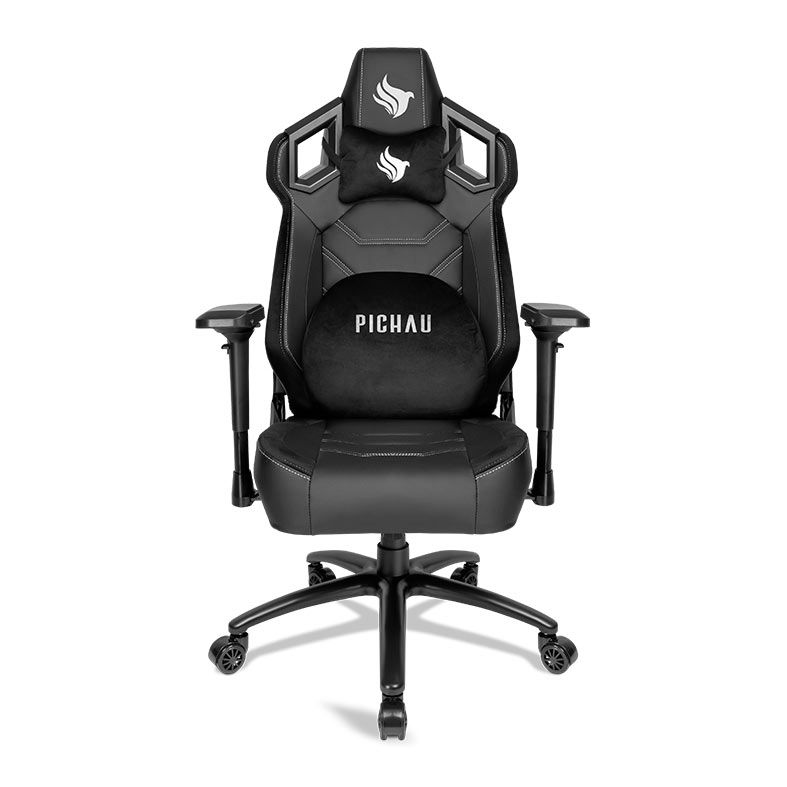 Cadeira Gamer Pichau Siriun, Braco 4D, Preto, PG-SRN-BK