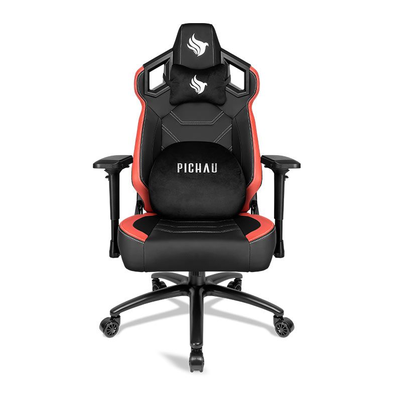 Cadeira Gamer Pichau Siriun, Braco 4D, Preto e Vermelho, PG-SRN-BRD