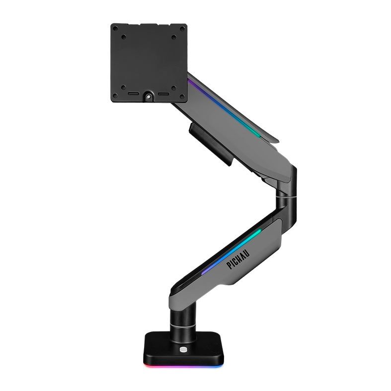 OPENBOX Suporte Articulado Para Monitor Pichau Serpens, 17 Pol a 49 Pol, RGB, Preto e Cinza, PG-SRPGR-RGB01