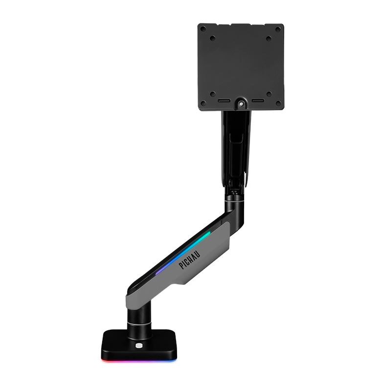 OPENBOX Suporte Articulado Para Monitor Pichau Serpens, 17 Pol a 49 Pol, RGB, Preto e Cinza, PG-SRPGR-RGB01