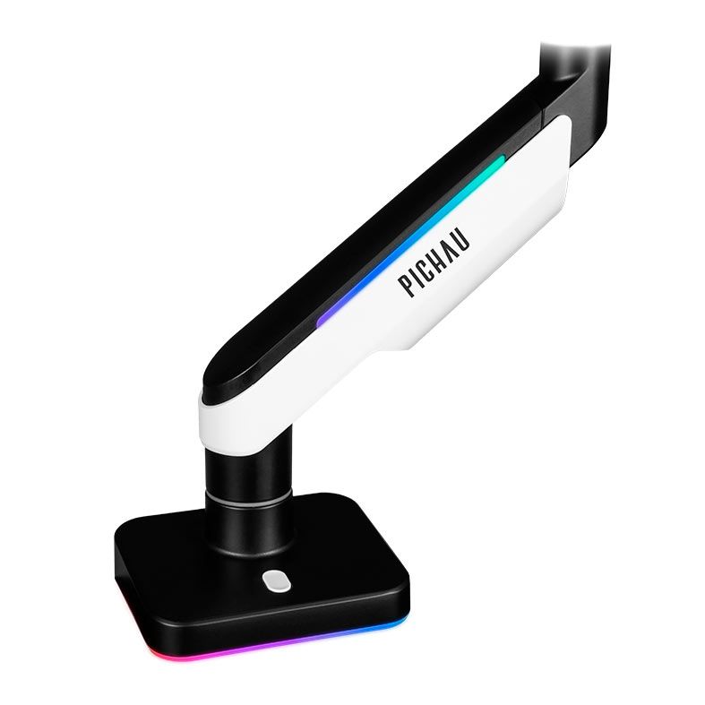 OPENBOX Suporte Articulado Com Pistao a Gas Para Monitor Pichau Serpens, 17 Pol. a 49 Pol., RGB, Preto, PG-SRPNS-RGB01
