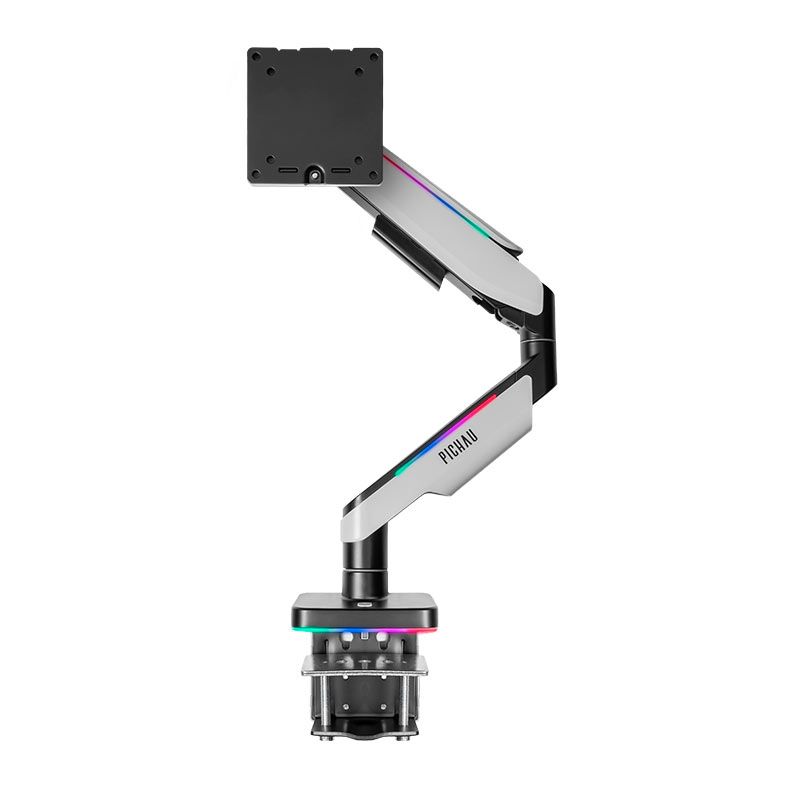 OPENBOX Suporte Articulado Com Pistao a Gas Para Monitor Pichau Serpens, 17 Pol. a 49 Pol., RGB, Preto, PG-SRPNS-RGB01