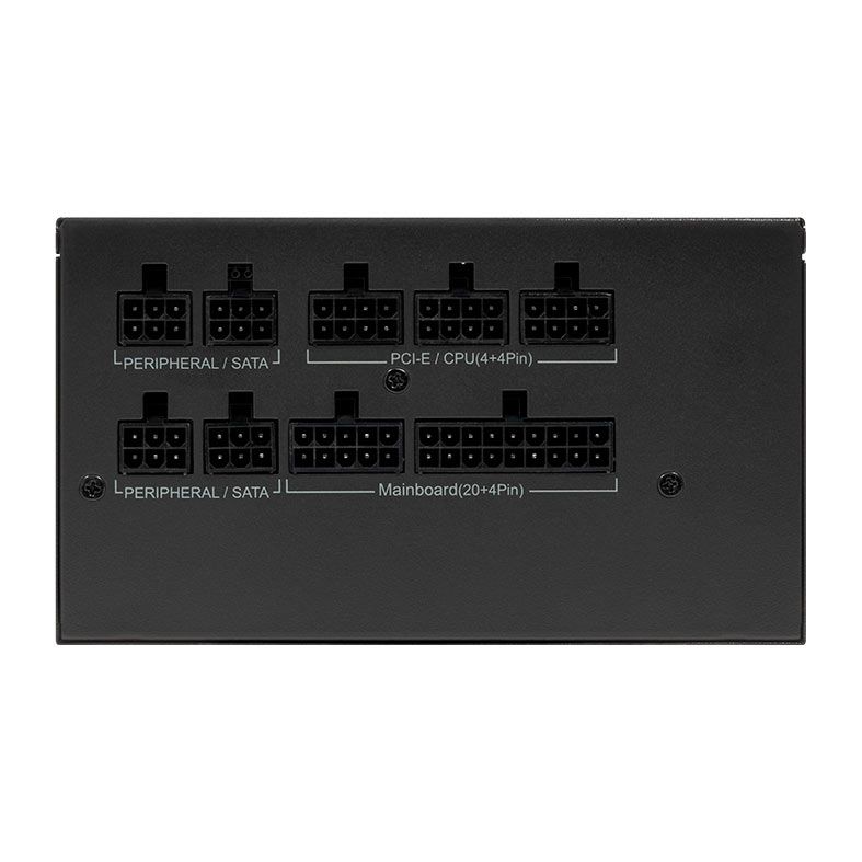 Fonte Pichau Stardust, 650W, Full Modular, Cybenetics Bronze, Preto, PG-ST650-BK01