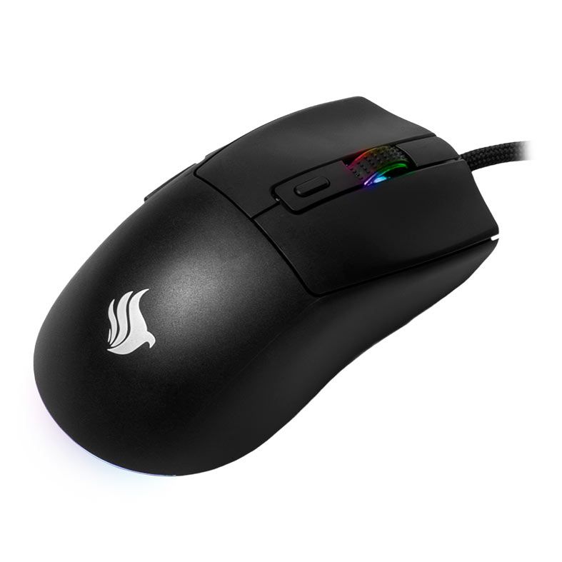 OPENBOX Mouse Gamer Pichau Starwave, RGB, 12400DPI, 6 Botoes, Preto, PG-STW-RGB01