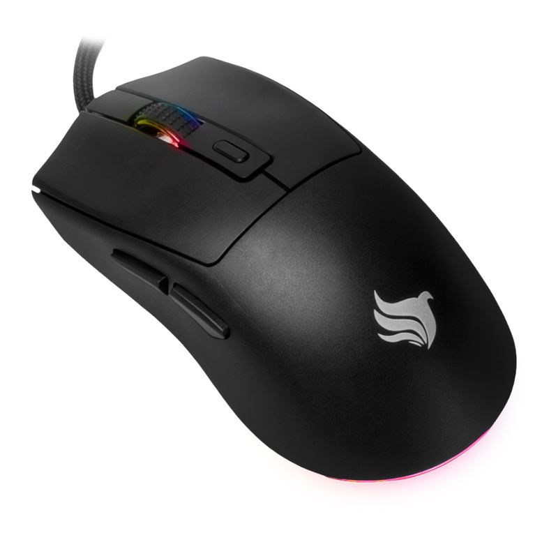 OPENBOX Mouse Gamer Pichau Starwave, RGB, 12400DPI, 6 Botoes, Preto, PG-STW-RGB01