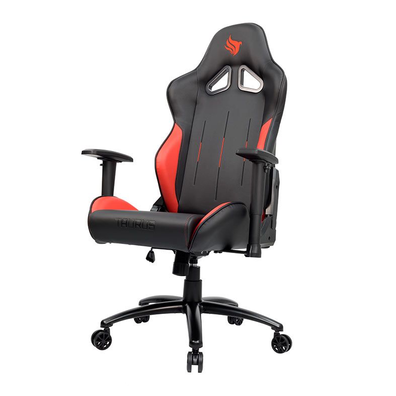 Cadeira Gamer Pichau Taurus, Preta e Vermelha, PG-TAU-RED01