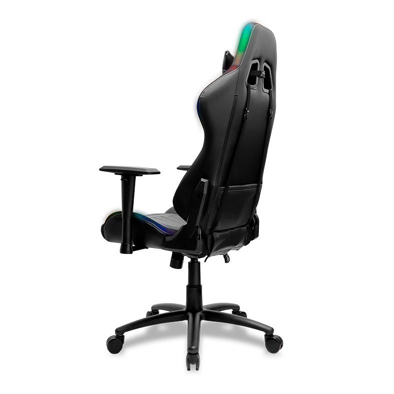 Cadeira Gamer Pichau Vienna RGB Preta, PG-VNA-RGB