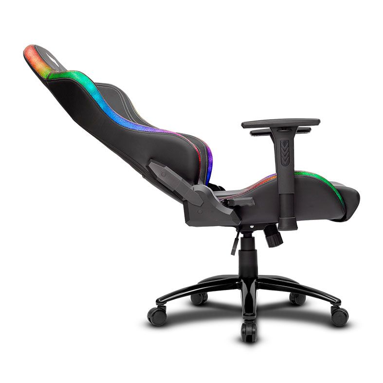 Cadeira Gamer Pichau Vienna S, RGB, Preto, PG-VNAS-RGB01