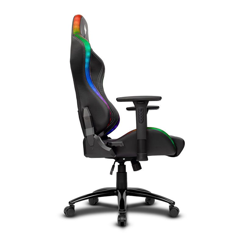 Cadeira Gamer Pichau Vienna S, RGB, Preto, PG-VNAS-RGB01