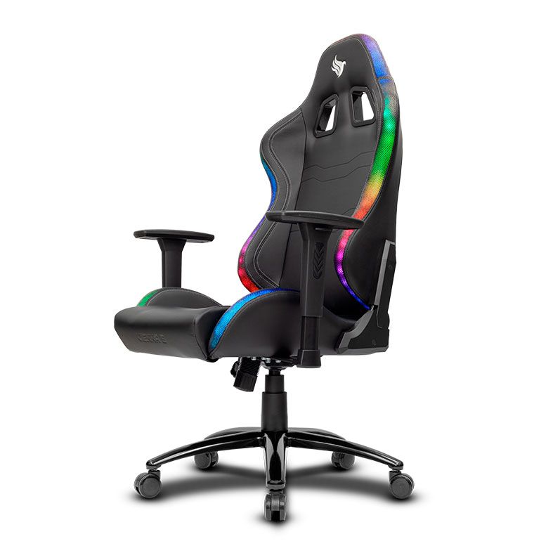 Cadeira Gamer Pichau Vienna S, RGB, Preto, PG-VNAS-RGB01