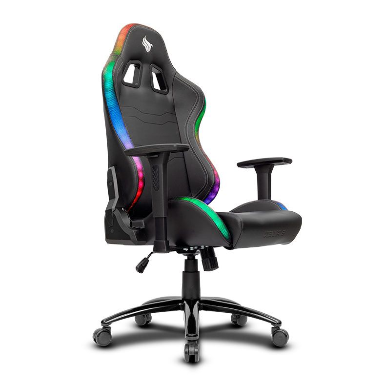 Cadeira Gamer Pichau Vienna S, RGB, Preto, PG-VNAS-RGB01