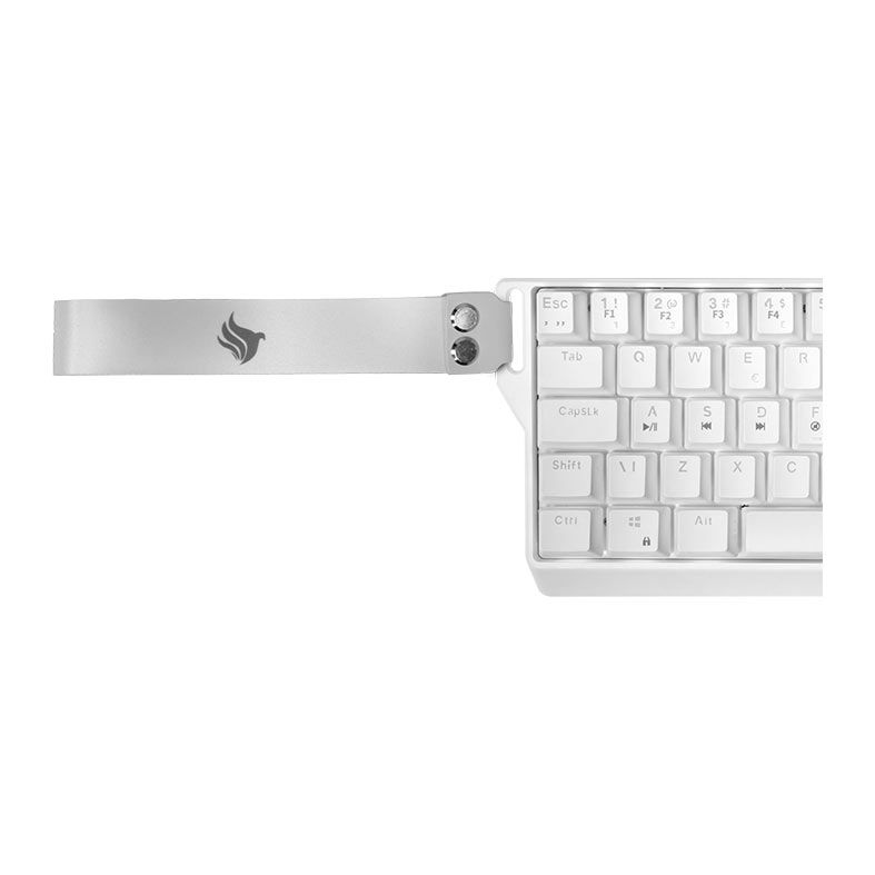 Teclado Magnetico Pichau Virgo Pro, ARGB, Switch Vermelho, Branco, PG-VRGP-WH01