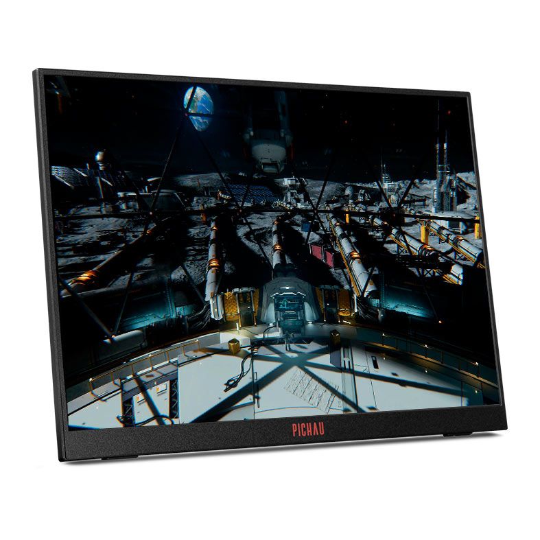 Monitor Portatil Gamer Pichau Verse V2, 16 Pol, IPS, 2K, 1ms, 144Hz, Mini HDMI, PG-VRSV2-BL01