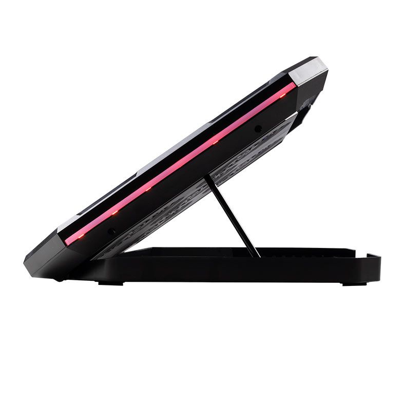 Base Para Notebook Pichau X-Gamma Com 5 Fans, RGB, Preto, PG-XGM-RGB01