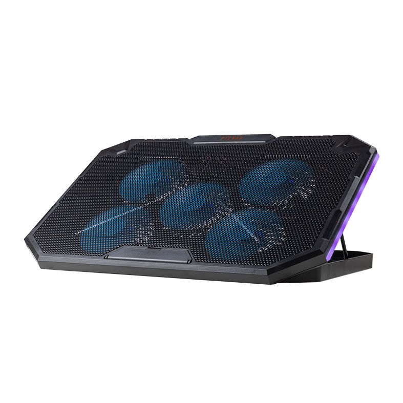 Base Para Notebook Pichau X-Gamma Com 5 Fans, RGB, Preto, PG-XGM-RGB01