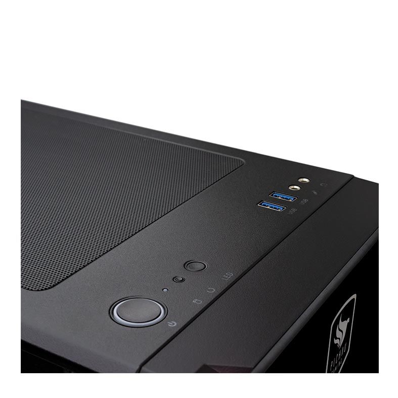 Gabinete Gamer Pichau Archangel RGB, Lateral e Frontal Vidro Temp, PGA-01-RGB