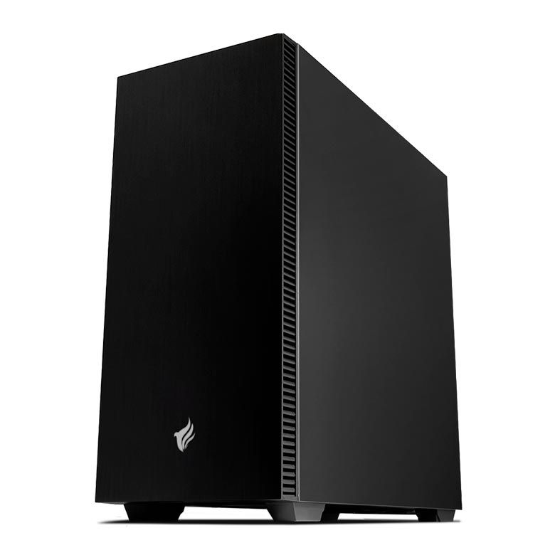 Gabinete Gamer Pichau Dragoon Lateral de Vidro, PGD-01 BLACK