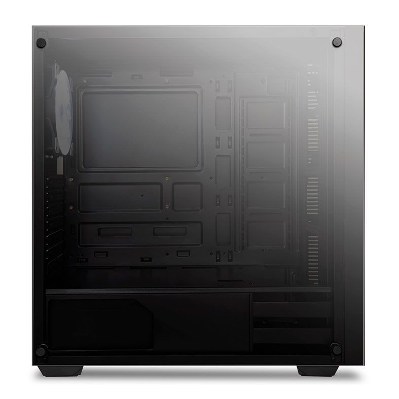 Gabinete Gamer Pichau Dragoon LED Branco, Lateral Vidro Temperado, PGD-01WHITE