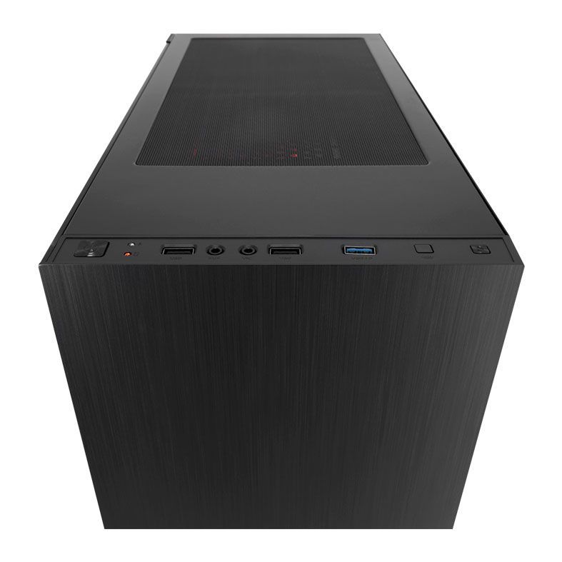 Gabinete Gamer Pichau Dragoon LED Branco, Lateral Vidro Temperado, PGD-01WHITE