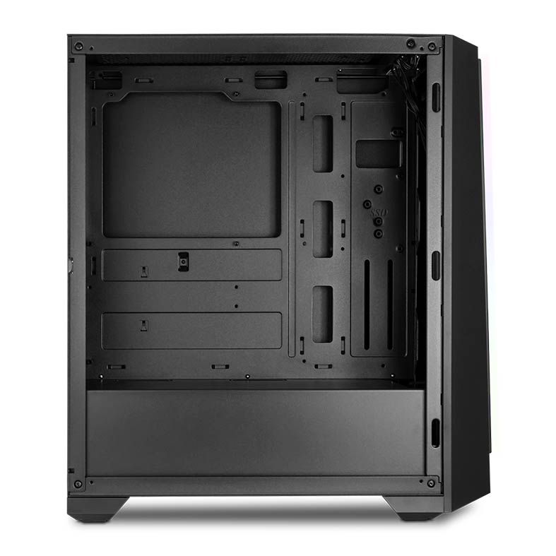 Gabinete Gamer Pichau Dragoon R LED RGB Lateral em Vidro Temp, PGDR-01-RGB