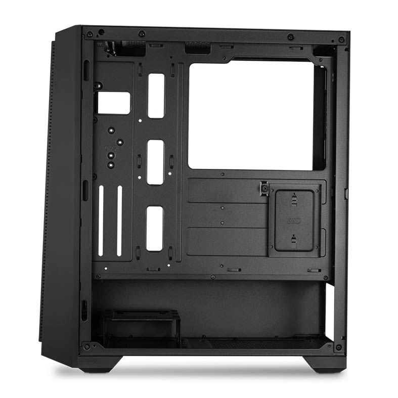 Gabinete Gamer Pichau Dragoon R LED RGB Lateral em Vidro Temp, PGDR-01-RGB