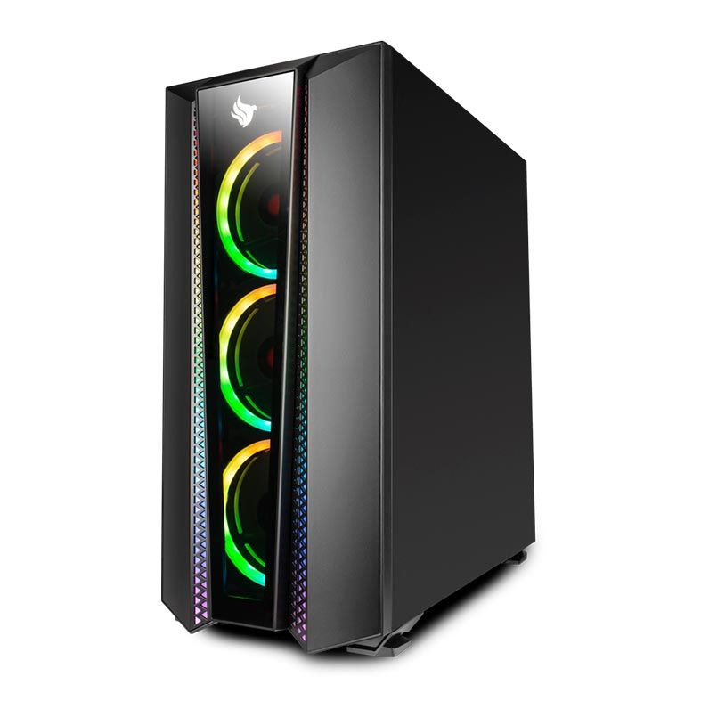 Gabinete Gamer Pichau Frillback X RGB Lateral Vidro, PGF-X01