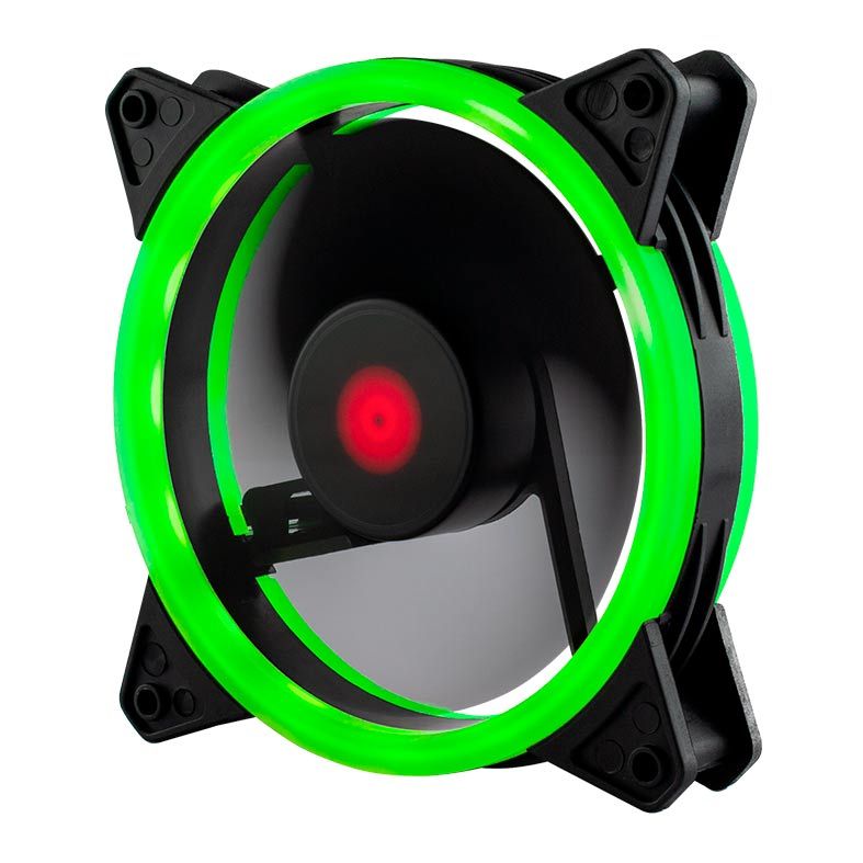 Ventoinha Pichau Gaming Feather 120mm Verde, PGFEA-GREEN