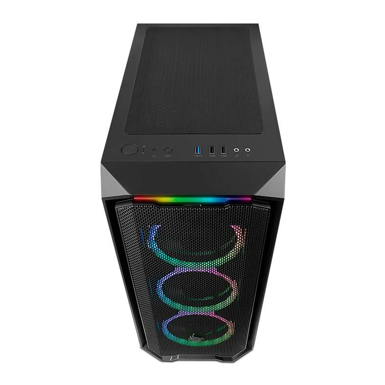 Gabinete Gamer Pichau Gadit X Lateral Vidro Temp, PGG-X01