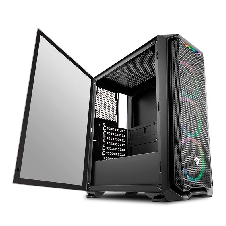 Gabinete Gamer Pichau Gadit X Lateral Vidro Temp, PGG-X01
