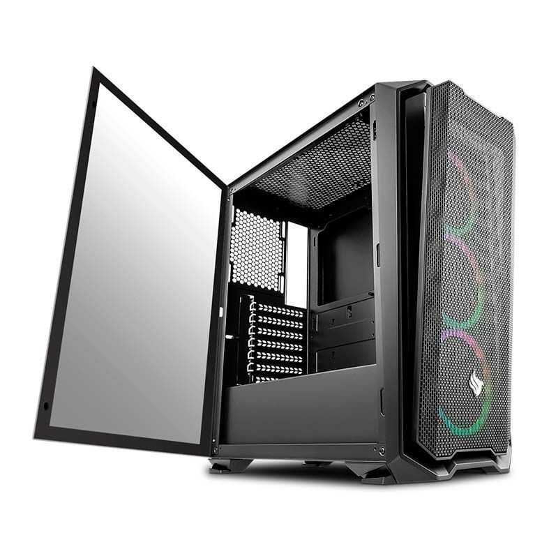 Gabinete Gamer Pichau Gadit X Lateral Vidro Temp, PGG-X01