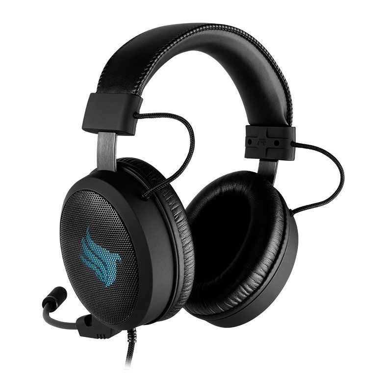 Headset Gamer Pichau P651 RGB 7.1 USB, PGH-P651-RGB