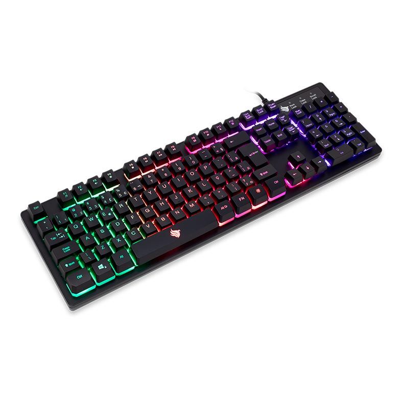 Teclado Gamer Pichau P421 RGB Rainbow, PGK-P421-RGB