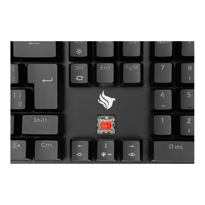 Teclado Mecanico Pichau P631K RGB, Switch Kailh RED, PGK-P631KR-RGB