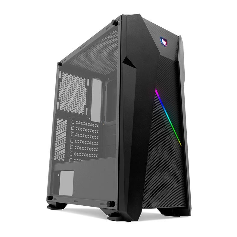 Gabinete Gamer Pichau Kronen RGB Lateral Vidro Temp, PGKN-01 RGB