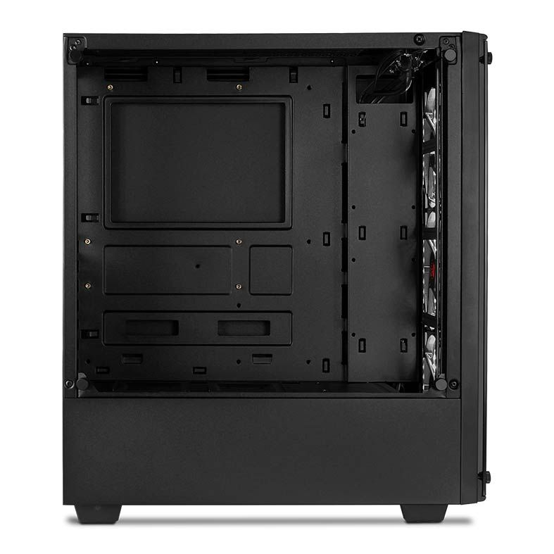 Gabinete Gamer Pichau Kazan Led Vermelho Lateral/Frontal Vidro Temp, PGKZ-01RED