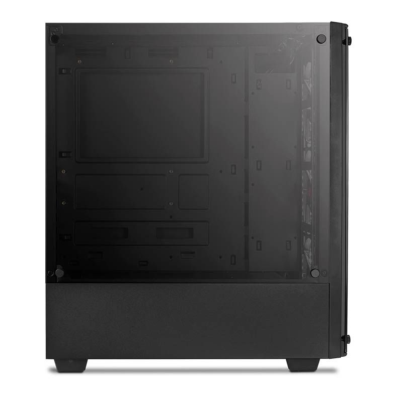 Gabinete Gamer Pichau Kazan Led Vermelho Lateral/Frontal Vidro Temp, PGKZ-01RED