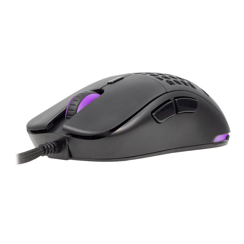 Mouse Gamer Pichau Hive S, RGB, 16000DPI, 6 Botoes. Preto, PGM-HVSRGB-BLK