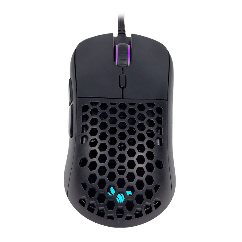 Mouse Gamer Pichau Hive S, RGB, 16000DPI, 6 Botoes. Preto, PGM-HVSRGB-BLK